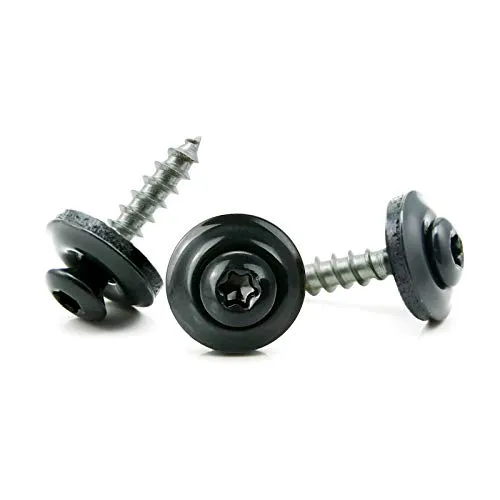 S&P Spenglerschraube Torx 4,5x100 - Edelstahl A2 mit Dichtscheibe - Sonstige Elektroinstallationsartikel, witterungsbeständig dank EPDM Dichtscheibe, ideal für Außenbereich und Feuchträume, perfekt für Blechverarbeitungen auf Holzunterkonstruktionen.