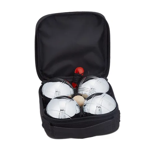 Boule kugeln Wurfspiel Set Tragetasche Boule Set Boccia Kugeln Petanque Kugeln