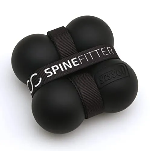 Spinefitter by Sissel Mini, anthrazit – Massagegerät für effektive Entspannung - Der SPINEFITTER by Sissel Mini ist ideal für die gezielte Entspannung und Anwendung bei Verspannungen. Mit seinen 4 Massagebällen bietet er eine wirksame Lösung zur Unterstützung der Muskulatur, perfekt für Büro und unterwegs.