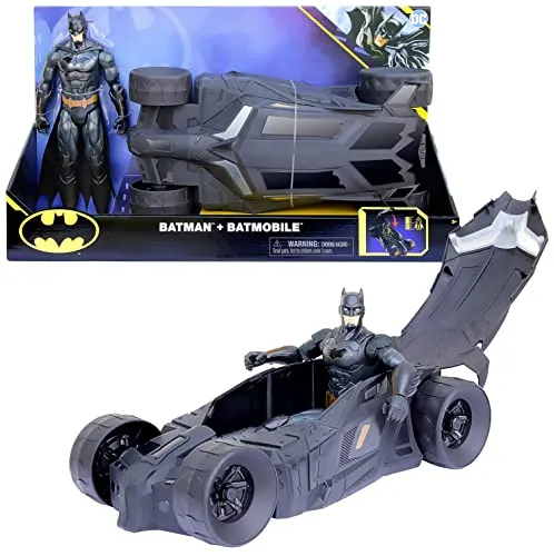 Batman Batmobile mit Verdeck und 30cm Actionfigur