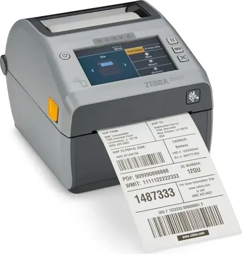 Zebra ZD621d Etikettendrucker - Thermodirekt Etikettendrucker für präzise Druckqualität mit 203 dpi und hoher Geschwindigkeit von bis zu 203 mm/Sek. Ideal für effizientes Etikettieren in Ihrem Unternehmen.