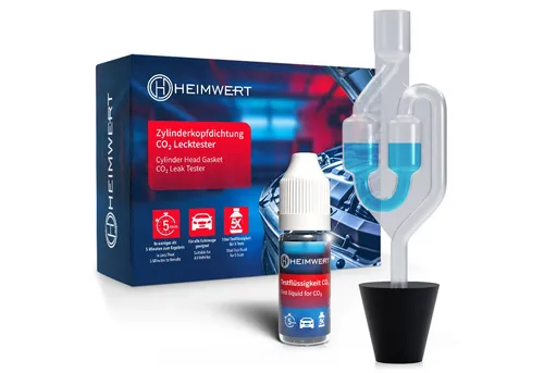 HEIMWERT Kfz-Diagnosegerät Zylinderkopfdichtung Tester Kühlmittel Dichtheitstest