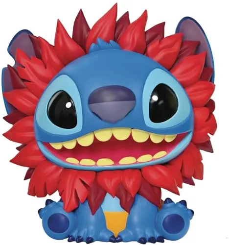 Disney Lion Stitch Spardose - Magnete, kreative Spardose mit Disney-Lion-Stitch-Design, ideal für Kinder ab 6 Jahren zur Förderung von Sparsamkeit und Verantwortung.