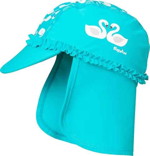 Playshoes Baby Schildmütze Badekappe Nackenschutz UV-Schutz Sonnenschutz, 51 cm
