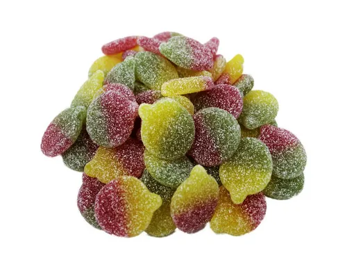 Frisia Fruchtgummi Brause Apfel Fizzy Appels 3000g - Leckere, gelatinefreie Fruchtgummis mit spritzigem Apfelgeschmack – ideal für Naschkatzen und Partys! Für besonderen Genuss in großer Packung.