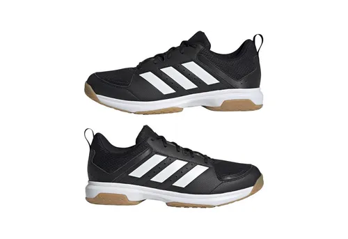 adidas Herren Hallenschuhe Ligra 7 – Vielseitige Indoor-Sportler - Laufschuhe für Indoor-Sportarten mit atmungsaktivem Mesh-Obermaterial und griffiger Außensohle. Hergestellt aus 50% recycelten Materialien (Primegreen) für Nachhaltigkeit und Komfort.