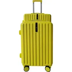 Hartschalenkoffer 2er-Set Leandra Gelb NTK-Collection - Praktisches Kofferset in modernem Gelb. Robuste ABS-Hartschale, geräumige Fächer und leichtläufige Rollen für mühelosen Transport. Inklusive Zahlenschloss für zusätzliche Sicherheit.