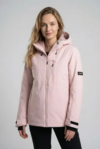 Icepeak Cathay I Jacke Rosa 40 Damen - Funktionsjacke, warm wattiert und wasser- sowie winddicht, ideal für Wintersport mit durchdachten Details und optimaler Wärmeleistung.