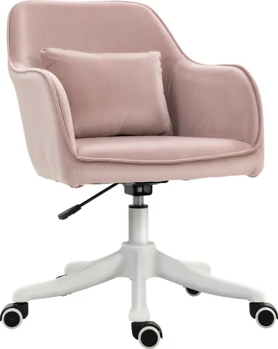 Vinsetto Massage Schreibtischstuhl mit USB-Schnittstelle in pink von Vinsetto