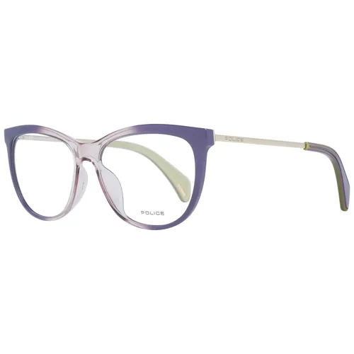 Police Brille VPL625 07MF 53 Damen Lila 53-15-135 von Police