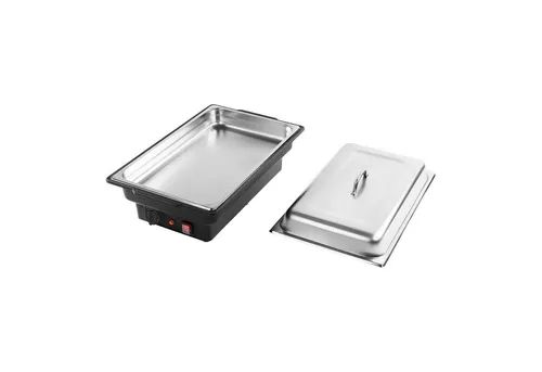 Royal Catering Speisenwärmer Chafing Dish 900 W GN 1/1 - Stövchen mit 13L Fassungsvermögen, ideal für Buffets und Veranstaltungen, sorgt für gleichmäßige Wärme und ansprechende Präsentation Ihrer Speisen.