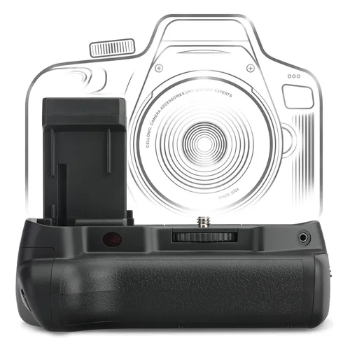 Batteriegriff für Canon EOS Kiss X50 Hochformat Multifunktions Handgriff