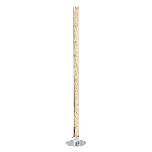 Lindby LED Stehlampe Hadis, dimmbar, RGB + weiß - Moderne Standleuchte mit fest verbautem LED-Leuchtmittel, Farbwechsel RGB + warmweiß, ideal für Schlafzimmer, Wohnzimmer und mehr. Höhe 120 cm, dimmbar für individuelle Lichtgestaltung.