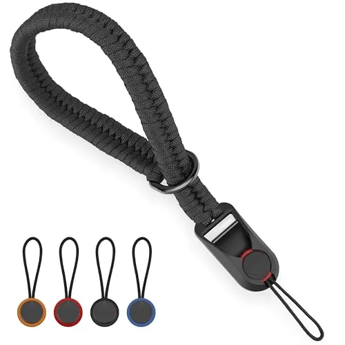 Sunya Kamera Handschlaufe mit Schnellverschluss - Kamera- & Camcordergurte, ultraleicht mit nur 50g und verstellbar für optimalen Halt. Ideal für DSLR-Kameras, sorgt für Sicherheit beim Fotografieren.