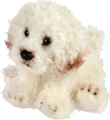 Doodle Pudel Bichon Frise Kuscheltier Hund Plüschtier Schnuffelhund WAFFLES