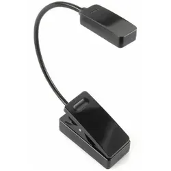 E-Booklight Schwarz - LED Leselampe mit Clip für Bücher und E-Reader