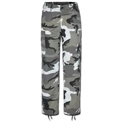 Brandit US Ranger Hose 2XL - Grau für Männer - Wanderhose aus robustem, wasserabweisendem Mischgewebe, mit regulierbarem Bund und zwei praktischen Einschubtaschen für höchsten Komfort beim Outdoor-Abenteuer.