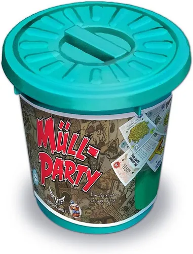 Asmodee Spiel Asmodee Müll-Party Spiel, Familenspiel / Kinderspiel / Partyspiel