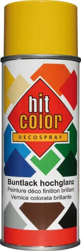 Belton HitColor Buntlack hochglanz 400 ml rapsgelb RAL 1021