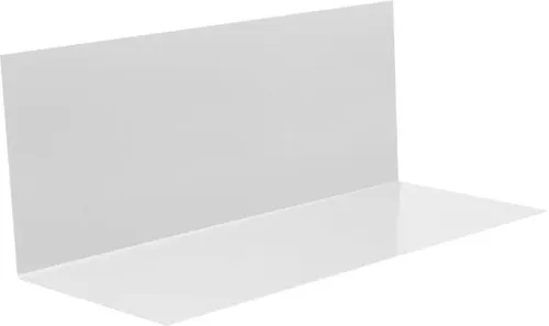 Sarei Winkelblech ohne Wasserfalz 1000 x 250 mm natur Traufelemente