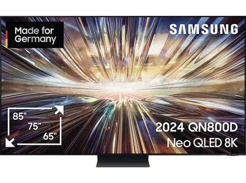 Samsung GQ85QN800DT QLED Mini LED-Fernseher 85 Zoll in schwarz von Samsung