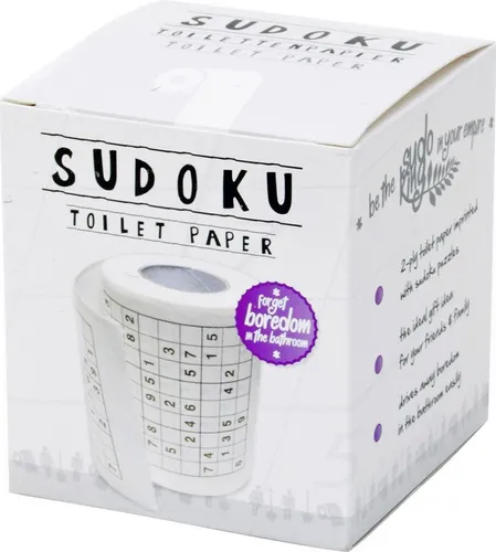 Sudoku Toilettenpapier von Goods & Gadgets