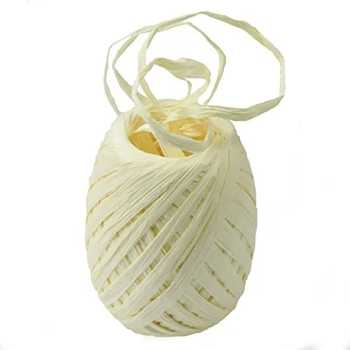 30m Raffia Papierschnur Geschenkband Bastelschnur Dekoband Papierband Farbwahl