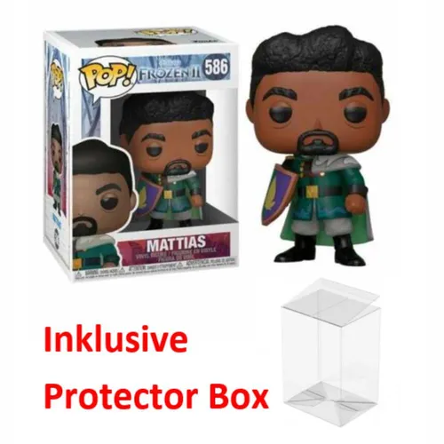 FUNKO POP Disney Eiskönigin / Frozen II #586 Mattias Figur sealed + Protector Bo