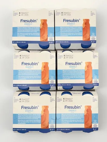 Fresubin ENERGY Drink Multifrucht | Hochkalorischer Trinknahrung - Nahrungsergänzungsmittel mit 300 kcal pro 200-ml-Flasche, ideal für erhöhte Energiezufuhr. Praktisch und trinkfertig, glutenfrei und laktosearm – perfekt für Ihre Ernährungsbedürfnisse.