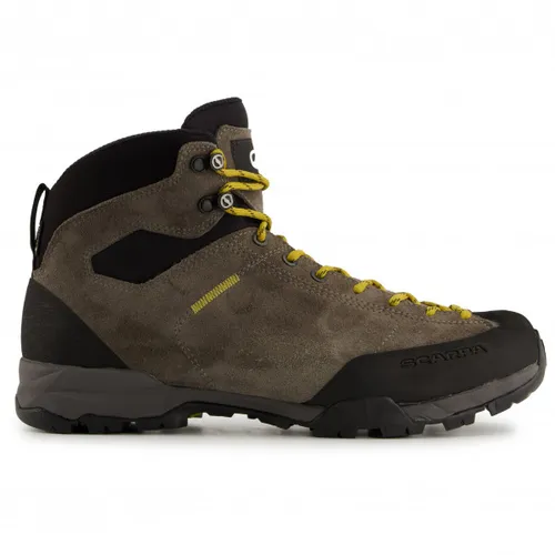 Scarpa Mojito Hike Wanderschuhe Herren - titanium-mustard, Größe 44 - Wanderschuhe aus robustem Wildleder mit GORE-TEX Membran für dauerhaften Schutz vor Wasser und Wind; ideal für anspruchsvolle Wanderungen.