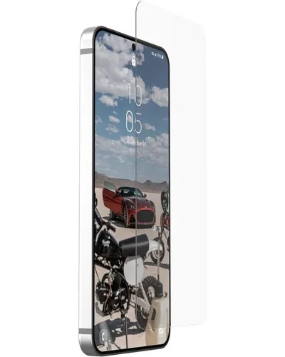 Urban Armor Gear Displayschutzglas Screen Shield PLUS für Samsung Galaxy S24+ 5G, [Anti-Fingerabdruck, Offiziell 