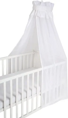roba Babybett Himmel, weiß in weiß von roba®