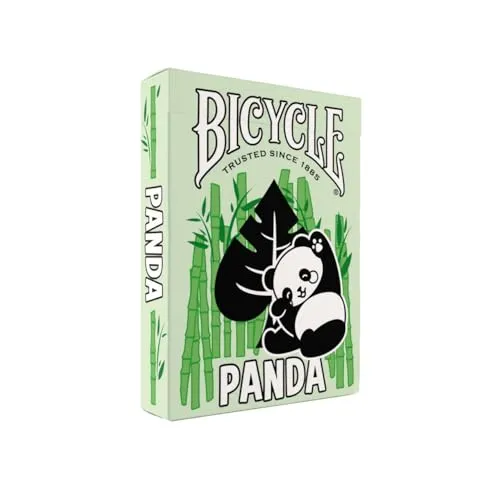 Bicycle Panda (Designer Spielkarten, Poker, Skat...), Yellow