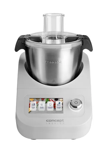 Concept RM9000 - 3,5 l Küchenmaschine - Vielseitige Küchenmaschine mit 8 Kochprogrammen, max. 120 °C und integrierter Waage. Ideal für Suppen und Dampfgerichte, mit praktischem Touch-Display und Edelstahl-Schüssel.