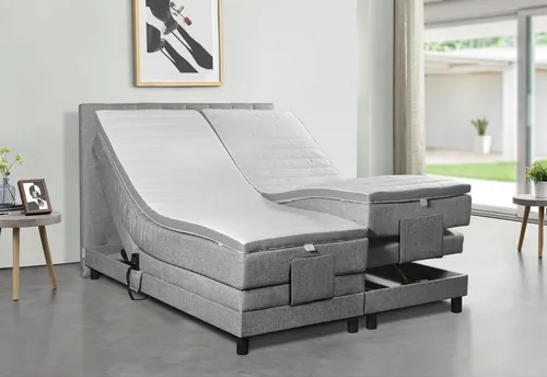 Tesla Dreams Boxspringbett Elektrisch verstellbar Emotion, Taschenfederkern – Gratis Montage