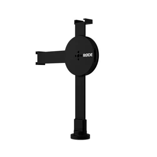 R DE Magnetische Halterung für Smartphone-Zubehör - Robuste Aluminiumkonstruktion mit Cold Shoe-Schlitzen und 1/4-Zoll-Gewinde für vielseitige Aufnahmen