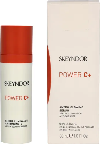 Skeyndor Power C+ Antiox Glowing Serum 12.5% - Gesichtspflege mit 12,5% Vitamin C für einen strahlenden Teint und antioxidativen Schutz.