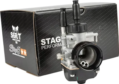 Stage6 Vergaser 19 PHBG - Autoteile für 50ccm Roller und Mofas, ideal für Leistungssteigerung und bessere Beschleunigung dank kompakter Bauweise und großem Zubehörangebot.