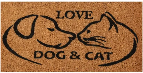 Bestlivings Fußmatte Kokos Fußabtreter, Rechteckig, Schmutzfangmatte Türmatte Türvorleger in versch. Variationen