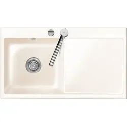 Systemceram Keradomo Mera 90 F Spüle links von systemceram