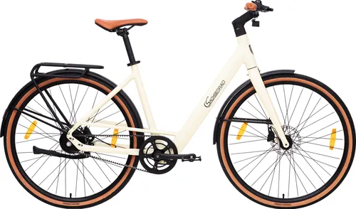 SachsenRAD Urban City E-Bike C3F Mamorweiss von SachsenRad