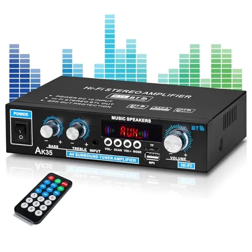 HiFi-Verstärker AK35 – Bluetooth 5.0 Mini Stereo Audioverstärker