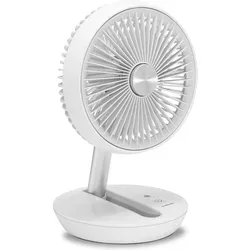 Trotec Akku-Tischventilator TVE 2 W - Ventilatoren – Der TVE 2 W bietet eine leistungsstarke und elegante Lösung für erfrischende Luftzirkulation, ideal für Zuhause oder unterwegs.