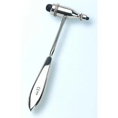 Reflexhammer mit Metallgriff nach Trömner, Körpervermessung, Funktionsmessung, Diagnostik