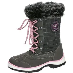 Lico Winterboot Lillesand Winterstiefel grau 34 EU - Wanderschuhe, wasserdicht und windabweisend mit warmem Innenfutter, ideal für kalte Wintertage.