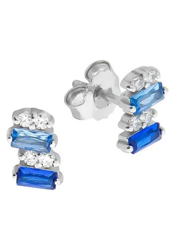Firetti Paar Ohrstecker mit Zirkonia in blau von Firetti