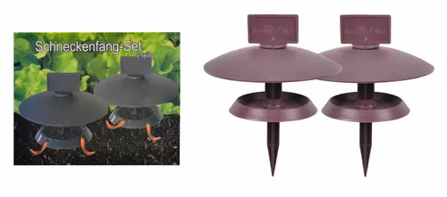 Schneckenfallen 2er-Set Schneckenbekämpfung Schneckenfalle Schnecken Abwehr