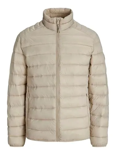 JACK & JONES Herren Jjebradley Light Puffer Collar Noos, Crockery, x_s