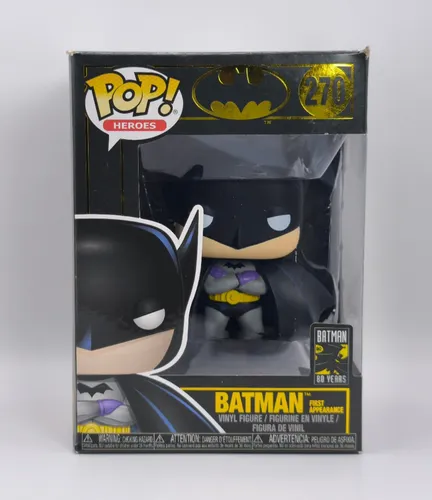 Funko Pop Batman Firts Appearance 270 Batman 80 years Heroes