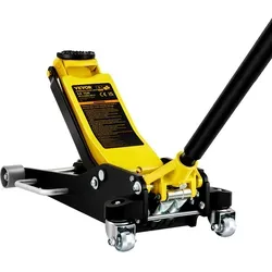 VEVOR Hydraulischer Rangierwagenheber 2,5 T - Hydraulikheber mit 2,5 T Tragkraft, ideal für Autos und SUVs. Robuste Aluminium-Stahl-Konstruktion und 360° drehbarer Sattel für sicheren Einsatz und einfache Handhabung.